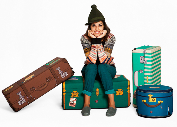 Woouf Suitcases Bean Bags
