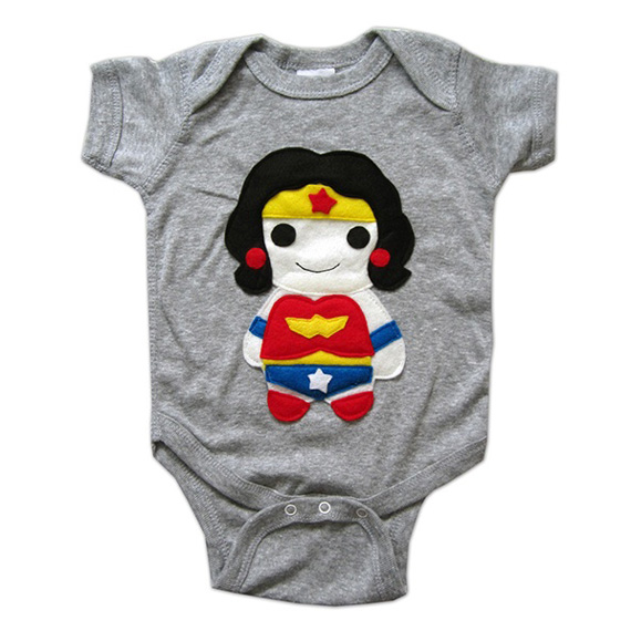 baby girl superhero onesies