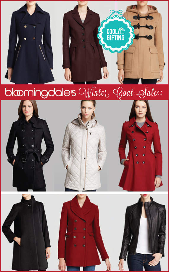 Bloomingdale's Winter Coat Sale - Cool Gifting
